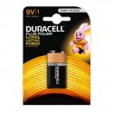 Duracell 1 Pile  Plus Power Alkaline 9V 6LF22